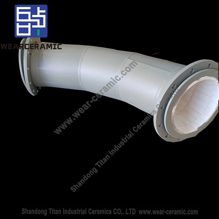 Alumina Ceramic Lined Bend Pipe