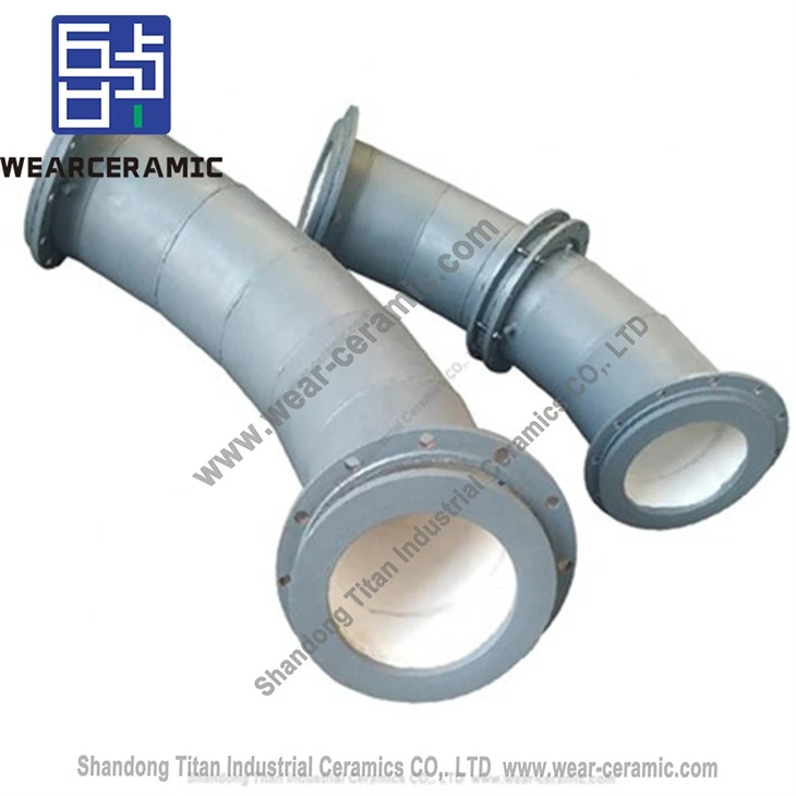 Alumina Ceramic Lined Bend Pipe