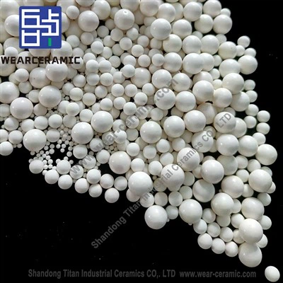 Silliqlash uchun kam aşınmalı zirkonyum alyuminiy kompozit to'p